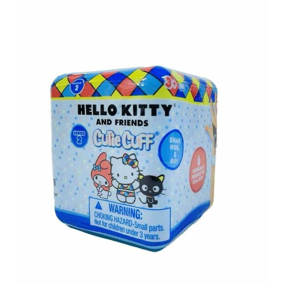 Hello Kitty & Friends Cutie Cuff My Melody Plush Slap Band Series 2 - Picture 6 of 14